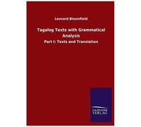Tagalog Texts With Grammatical Analysis