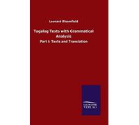 Tagalog Texts With Grammatical Analysis