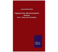 Tagalog Texts With Grammatical Analysis