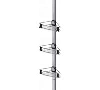 Tagère De Douche Télescopique Purio, Angle, 3 Niveaux Wenko
