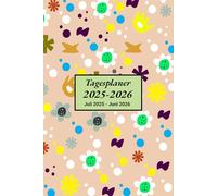 Tagesplaner 2025 2026: Kalender 2025 2026 Buchkalender a5 1 tag eine seite - Tag mit Zeiteinteilung | 365 Tage | Terminkalender | Office Planer | Kalenderbuch