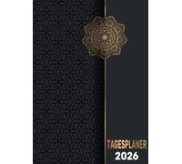 Tagesplaner 2026 1 tag 2 seiten: mit Uhrzeiten von 8.00 bis 21.30 Uhr für 365 Tage | von Januar bis Dezember 2026 | ein Monat = Seiten | A4