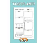 Tagesplaner: Dein täglicher Begleiter für Ziele, Organisation und persönlicher Entwicklung - mit täglichen motivierenden Sprüchen.