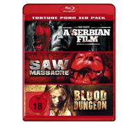 Taggart - Torture Porn 3er Pack:Saw Massacre/Blood Dungeon/a [Blu-ray]