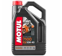 Tagliando Huile Moteur Moto Motul 7100 4T 10W40 100% SYNTHÉTIQUE 4 Litres