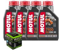 Tagliando Motul 10W30 YFM350 X- W,B,D,E,F,G,H,J,L,M,N,P,R,S Warrior