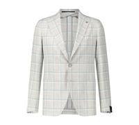 Tagliatore, Homme, Vestes, Gris, Taille: S Veste Croisée en Lin à Carreaux