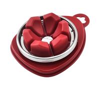 Tagliauova en acier inoxydable - Tranche d'oeufs solides - Base antidérapante en acier inoxydable, outil de coupe pour décoration alimentaire, préparation de repas domestique, amuse-gueules pour fêtes
