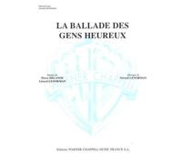 TAGLIB PARTITION VARIETE - LENORMAN GERARD - LA BALLADE DES GENS HEUREUX - PIANO, CHANT