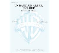 TAGLIB PARTITION VARIETE - SEVERINE - UN BANC, UN ARBRE, UNE RUE - PIANO, CHANT