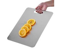 Tagliere In Titanio - Taglieri Per Carne | Doppia Faccia Spesso Antiscivolo Lavabile In Lavastoviglie Per Cucina Casa Frutta Carne Campeggio Verdura