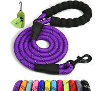 Taglory Laisse Chien Corde réfléchissants pour Chiens de Moyenne Grande | Ultra-Résistante Grade Escalade Ø 1,2 cm, Pour Grand Chien qui Tire, Prise en Main Douce Sans Brûlure, Balade Quotidienne