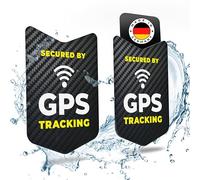 tagplus® Lot de 2 autocollants pour traqueur GPS de qualité supérieure,Résistant aux intempéries et neutre au climat,Fabriqué en Allemagne