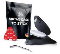 tagplus® Support Universel pour AirTag à Coller pour Protection Contre Le vol - Vélo, Voiture, Ski, Roue de Charge, Valise, Outils, Scooter, Housse AirTag avec vis spéciale, fabriqué en Allemagne