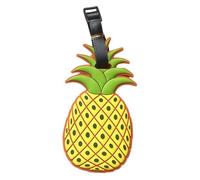 Tags de voyage pour les bagages | Étiquettes de valise de forme de fruits en silicone - Couvre d'adresse de nom de confidentialité de sac mignon pour le vol pour vol, accessoires à bagages