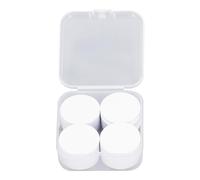 Tags Munefe NFC, cartes de réécriture ronde, tags NFC Blanks White Round Card pour le logiciel Tagmo (50pcs adhésif 215 puce)