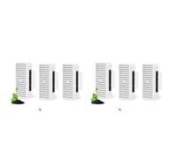 Tagtight 6X Filtres en Forme de T de Rechange pour à Eau pour Animaux de Compagnie Mini et Swan Pet Drinking Fountain