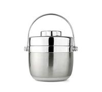 Tagtight Boîte à lunch isotherme en acier inoxydable de 1,5 l, Boîte à bento alimentaire sous vide pour 12 heures, lunch box chauffante, Thermos Alimentaire Chaud pour École, Bureau, Camping, Argenté