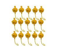 Tagtight Cintre de Culture Yoyo pour Plantes avec Bouchon, Support RéGlable pour Plantes D'IntéRieur Yo Yo (Lot de 15)