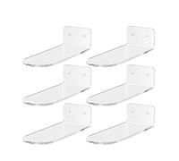 Tagtight Étagère flottante pour chaussures - 6 étagères à chaussures un mur - Présentoir de baskets - Étagères à chaussures Un mur