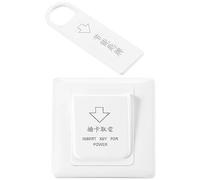 Tagtight Interrupteur de carte RFID d'hôtel, interrupteur de carte magnétique, clé d'insertion, carte clé pour coupure de courant, systèmes de sécurité, insert d'interrupteur