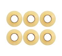 Tagtight Lot de 6 bandes de hockey transparentes polyvalentes pour protéger les tibias - 2,4 cm x 28 m