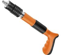 Tagtight Mini Cloueuse Pneumatique Portable, Machine à Clouer Manuelle, Outils de Fixation, Cloueuse à Air, Cloueuse Murale Réglable en Ciment pour Travail Du Bois