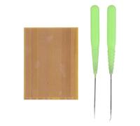 Tagtight Pièce de Soudure Rework Pad Œillets + Aiguille Soudure Outils de Réparation Pièce de Soudure Tampon de Rework Point de Soudure pour Téléphones IC Pad Tactile Circuit BGA