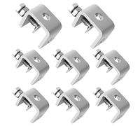 Tagtight Pinces en C Robustes, Serre Joints C en Acier Inoxydable, Pinces et Tendeurs avec Ouverture de Mâchoire Large, Plage de Serrage 16-25 mm, Outils de Travail Bois, DIY & Réparation Automobile