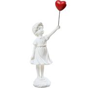Tagtight Statue Fille au Ballon de Banksy, Figurine Fille au Ballon Volant, Sculpture Résine Art Contemporain pour Salon, Bureau, Chambre - Moderne et Abstraite Décoration de Table