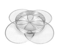Tagtight Tamis Jardinage, Garten-Potting de Jardin en Acier Inoxydable, Tamis pour Terre de Jardin Filtres à Mailles, Tamis de Sol, passoire pour semence, Terre, Compost, Pierres(3/6/9/12mm)