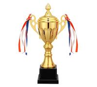 Tagtight Trophée d'or, Trophée Champion de Football, Trophee Personnalisable, Trophée de Sport, Ligue des Champions Trophée, Trophée d'or Coupe Grand trophée pour Jeux Scolaires,Sport,Compétitions