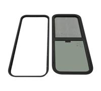 Tagtuell Fenêtre latérale de caravane - Avec moustiquaire - Pour camping-car, remorque, pick-ups ou véhicules modifiés - 1000 x 400 mm