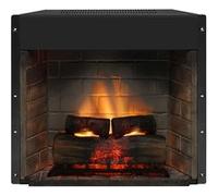 Cheminée électrique encastrable - connectée avec télécommande - 1400W