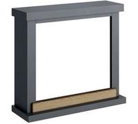 Tagu Fm469 Gr3 Cheminee Electrique Cadre En Bois Gris Fonce Gris foncé G