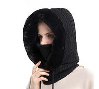 TAGVO Balaclava Chapeau Femme Multifonction Cagoule Masque de Ski Chaud Coupe-Vent Polaire Chapeau pour Hiver Temps Froid Outdoor Moto Montagne Camping Randonnée