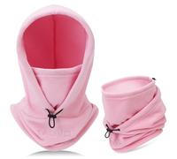 TAGVO Cagoule Coupe-Vent Masque De Ski Cagoule Polaire Thermique Hiver Utilisation Polyvalente Masque Unisexe Chaud ＆ Couvre-Visage Respirant Cache-Cou Épais pour Les Sports De Plein Air d'hiver