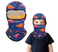 TAGVO Cagoule d'hiver Thermique pour Enfants 4-7 Ans, Cagoule Balaclava en Tissu Polaire Coupe-Vent, Masque De Ski Cyclisme Neck Warmer Cache-Cou, Chapeau Bonnet pour Garçons et Filles