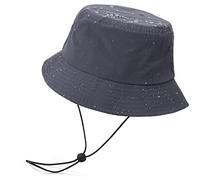 TAGVO Chapeaux de Seau Imperméable Femme Léger à Séchage Rapide Chapeau de Soleil de Pliables Chapeau de Pêcheur pour Femmes Hommes 56-64 cm