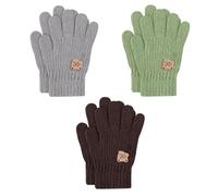TAGVO Gants Tricotés d'Hiver Pour Enfants 3 à 7 Ans, Gants Chaud En Laine Enfant, Gants Magiques Extensibles, Thermiques Et Souples Pour Enfants Garçons Et Filles Sport De Plein Air