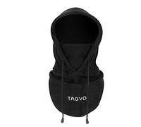 TAGVO Hiver Cagoule en Polaire Thermique, Multifonction Chaud Capuche Réglable Chapeau de Ski Couvre-Visage Masque Facial Cache-Cou Neck Gaiter pour la Course Ski Cyclisme - Homme Femme