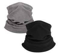 TAGVO Thermique Écharpe Cache-Cou, Polaire Douce Cache-Cou Snood, Cagoules de Ski Cagoule élastique Multifonctionnelle, Ski Cache-Cou Masque Cagoule, Protecteur de Cou pour Les Sports de Plein air