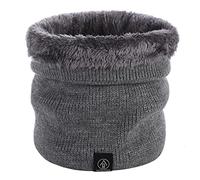 TAGVO Tour de Cou Écharpe Hiver Homme Femme Snood Cache-Cou Doublure Polaire Tubulaire Foulard Chaud Coupe-Vent Élastique Épais Neck Warmer pour Spors Moto Cycliste Vélo Ski