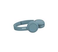 TAH4205BL - Ecouteurs avec micro - sur-oreille - Bluetooth - sans fil - isolation acoustique - bleu