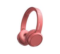 TAH4205RD - Ecouteurs avec micro - sur-oreille - Bluetooth - sans fil - isolation acoustique - rouge
