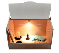 TAHALI Couveuse pour poussins avec kit d'ampoules et thermomètre, coussin pipi pour animaux de compagnie, chauffage, équipement de reproduction, boîte à incubation, convient pour poussins, canetons