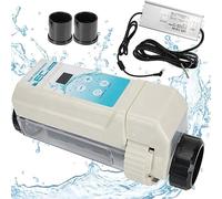 TAHALI Générateur de Chlore au sel, 8/16/12/20 g/h Dispositif de chloration Spa à Eau salée, générateur de Chlore d'eau salée, système de générateur de Chlore au sel,EC16