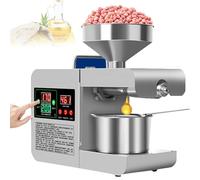 TAHALI Presse à Huile électrique 820 W, extracteur d'huile Commerciale, Huile pressée à Chaud et à Froid, avec contrôle numérique de la température