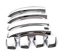 TAHDP Autocollant De Style Pour Poignée De Porte Extérieure Chromée, Cache-moulure Et Enjoliveur Pour MG HS 2018, 2019 Et 2020 - Protection gauche droite poignées Housse(1 Trou intelligent)