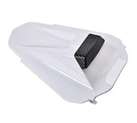 TAHDP Cache-Selle Arrière pour Moto pour Duke 790 2018-2024 2023 2022, Housse De Selle Passager Solo, Aspect Fibre De Carbone Arrière Passager Siège Capot(Blanc)